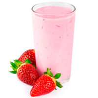 batido fresa pasteleria el riojano Helados Artesanales